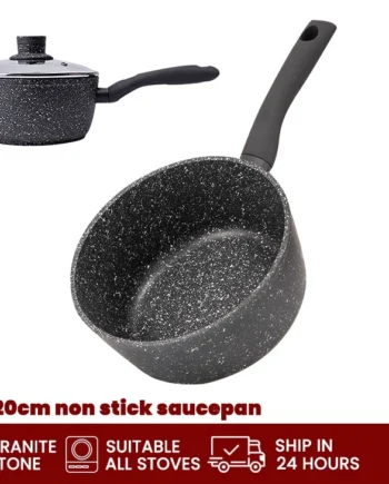 JEETEE Granite Non Stick Saucepan