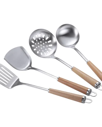 304 Stainless Steel Spatula Colander Ladle Household Kitchenware Frying Turner Shovel Kitchen Utensil