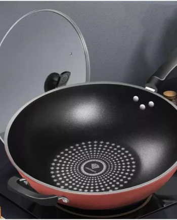 Soup Pot with Lid Non-Stick Wok Frying Pan Induction Cooker Thickened Stewpot Kitchenware