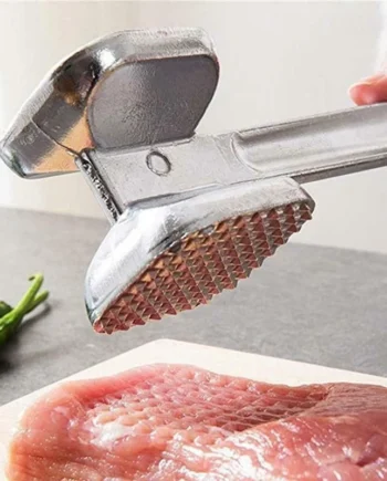 Portable Meat Steak Tenderizer Hammer Double Sided Aluminium Alloy Mallet Beater Cooking Pounder Kitchen Tool