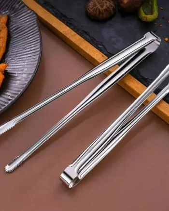 3-piece Stainless Steel Grill Tongs Set